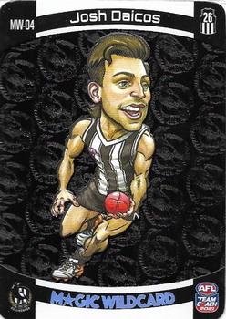 2021 Team Coach AFL - Magic Wildcards #MW-04 Josh Daicos Front